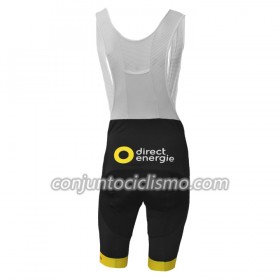 Culotte corto con tirantes 2018 Direct Energie N001